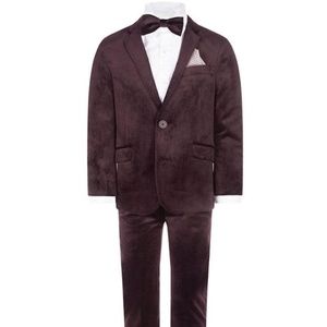 ⚡️Appaman Eggplant Velvet 2 pc Mod Suit 🕺🏽boys size 6⚡️